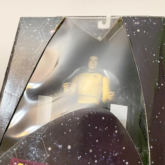 2006 Star Trek Captain Kirk with Command Chair Diamond Select Art Asylum Flaws - Picture 2 of 16
